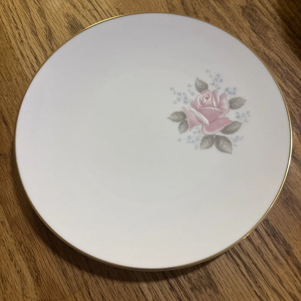 Vintage Noritake China 6238 Roseville Salad Luncheon Plate(s) 8.25 In